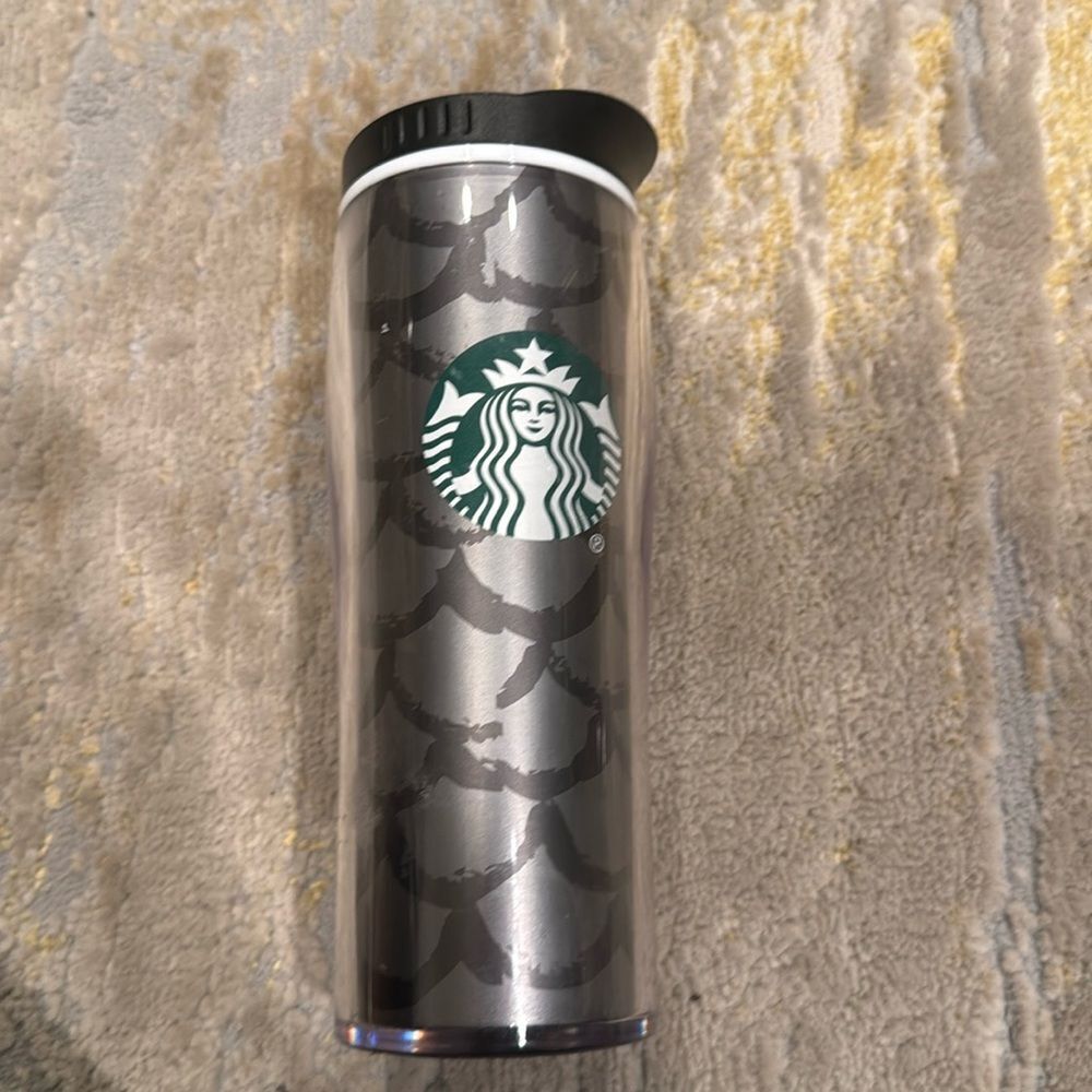 Starbucks Logo 16 Fl Oz Travel Coffee Cup Tumbler Mermaid Fish 2020